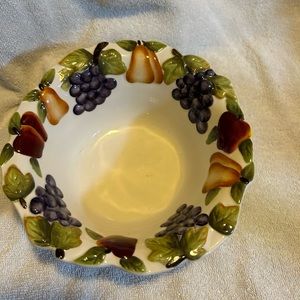 Sonoma Villa Fruit Bowl/Home Interiors